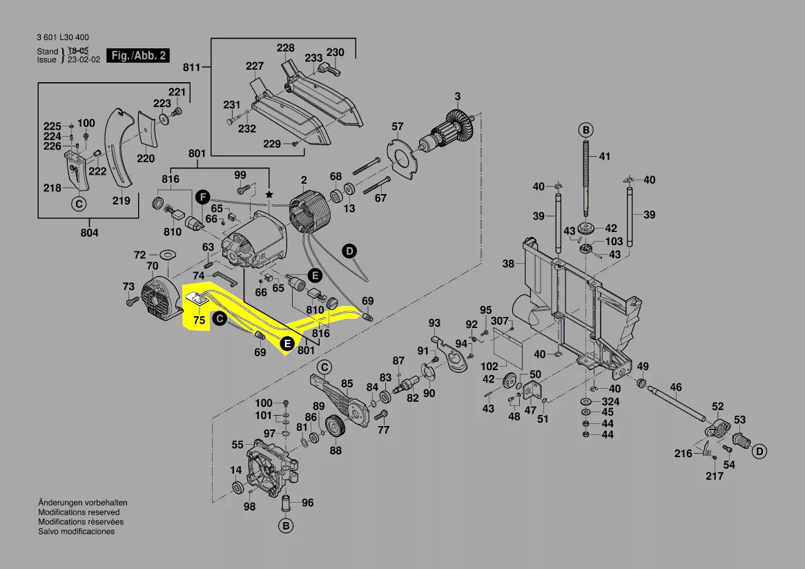 Régulateur de vitesse réf. 2 610 223 019 BOSCH